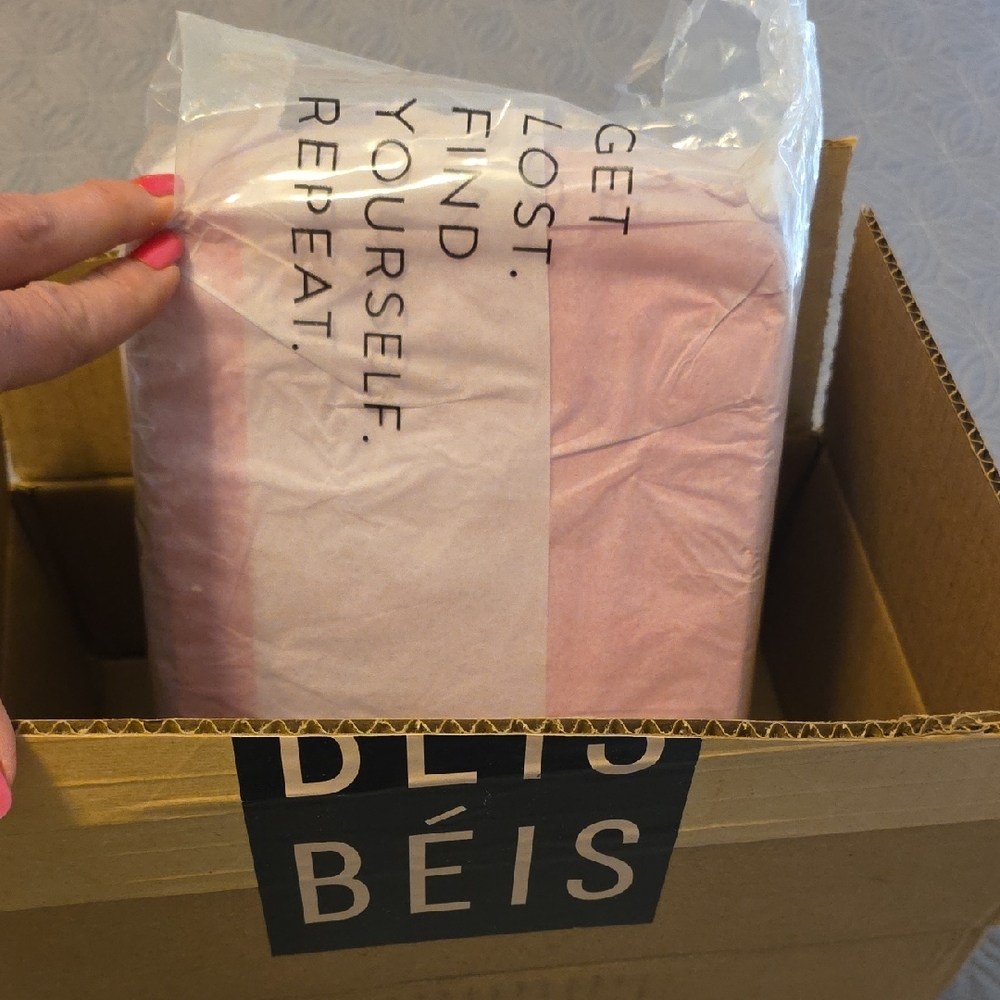 BÉIS barbie Pink cosmetic Bag